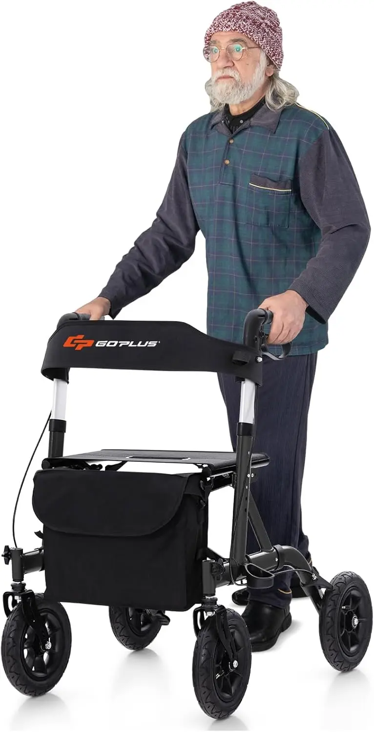 GoPlus-Rollator für Senioren mit Sitzfläche