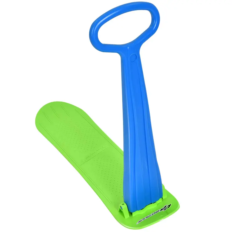 Goplus Ski-Scooter mit Klappfunktion, Snowboard/Snowscooter mit ergonomischem Griff