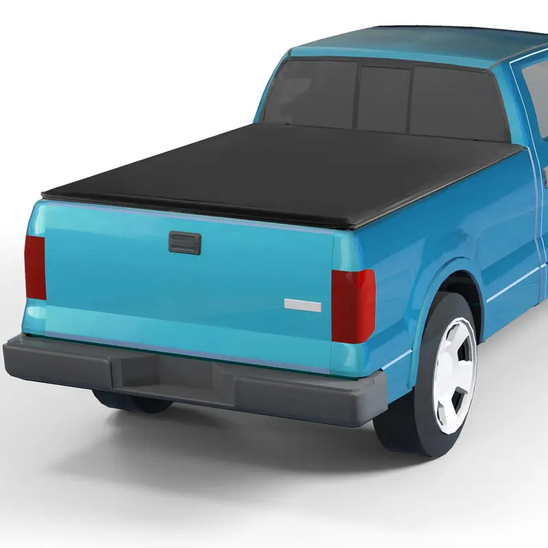 Goplus Soft Quad-Fold Tonneau-Cover