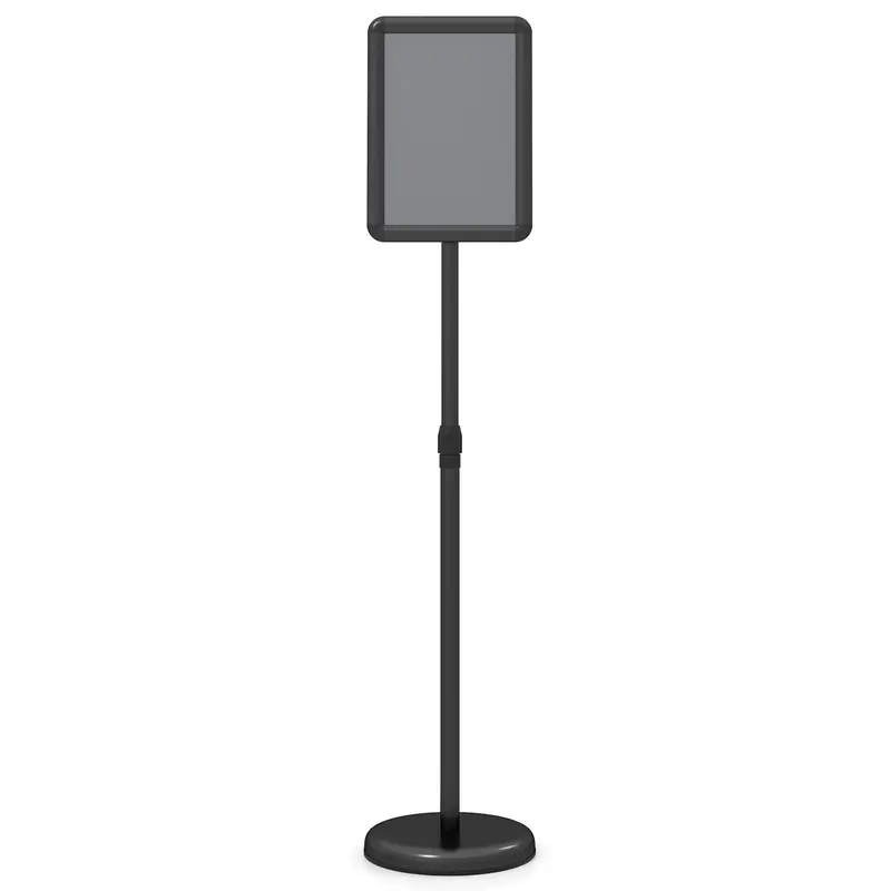 Goplus-Ständer für Schilder, 21,6 × 27,9 cm, mit Schnellverschluss-Rahmen und 360°-Drehfunktion