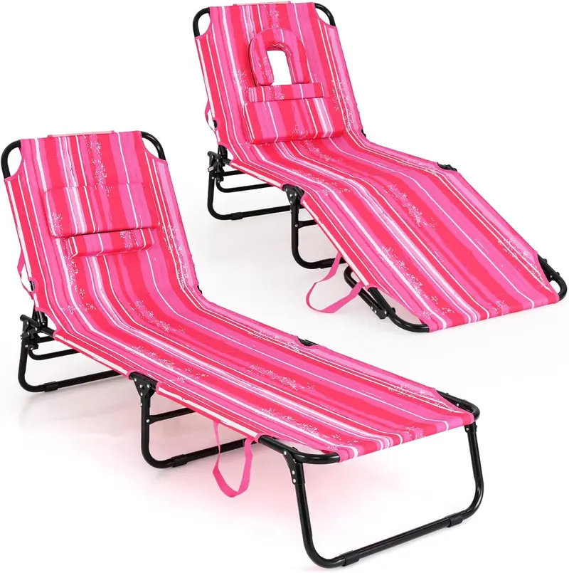 Goplus Strand-Chaiselongue