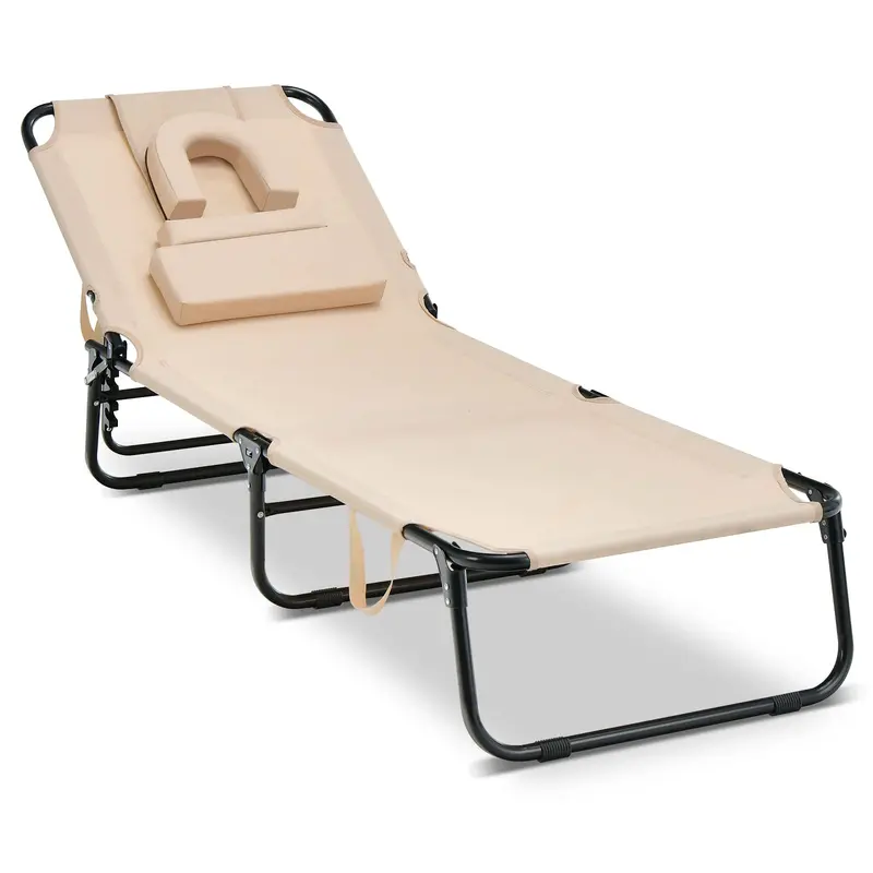 Goplus Strand-Chaiselongue 3