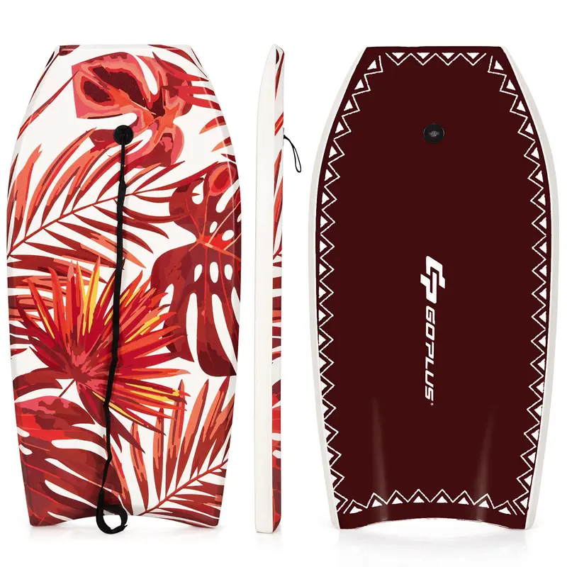 Goplus Superleichtes Bodyboard, 37–41 Zoll mit EPS-Kern und XPE-Deck