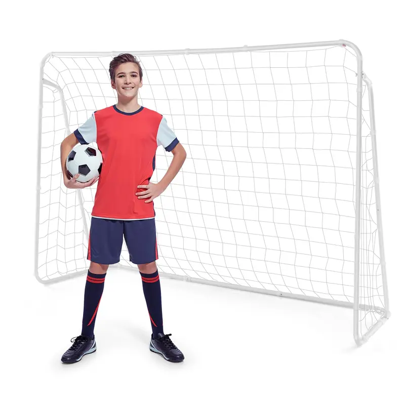 GoPlus-Tor für Fußball, 216 x 152 cm (7 x 5 ft), mit Metallgestell für den Garten
