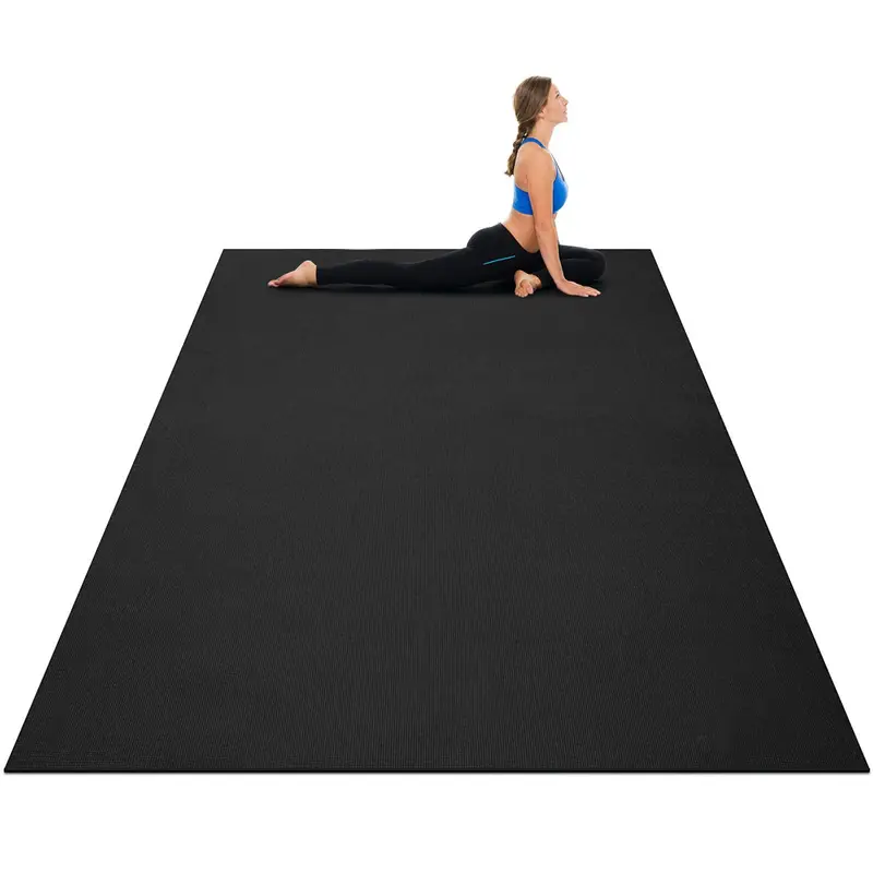 Große Yogamatte, 213 x 152 cm x 8 mm und 183 x 122 cm x 8 mm mit Tragegurten