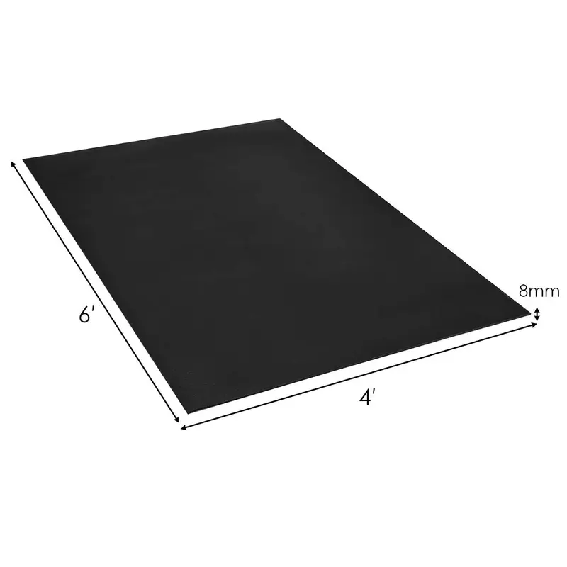 Große Yogamatte, 213 x 152 cm x 8 mm und 183 x 122 cm x 8 mm mit Tragegurten