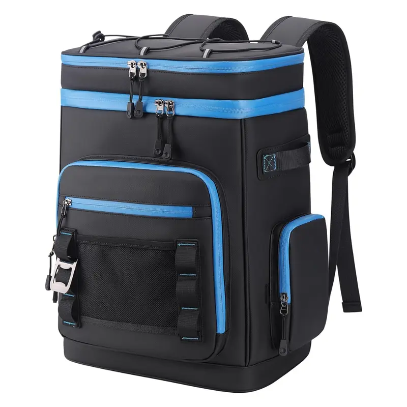 Großer wasserabweisender isolierter Kühler-Rucksack mit 30 l Fassungsvermögen für Outdoor-Aktivitäten