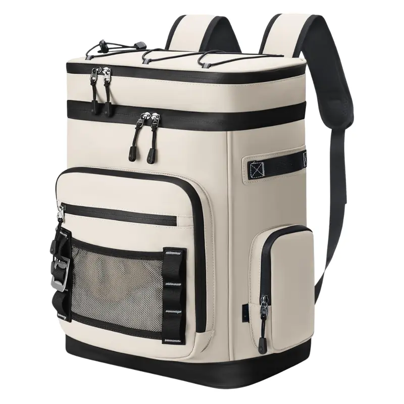 Großer wasserabweisender isolierter Kühler-Rucksack mit 30 l Fassungsvermögen für Outdoor-Aktivitäten