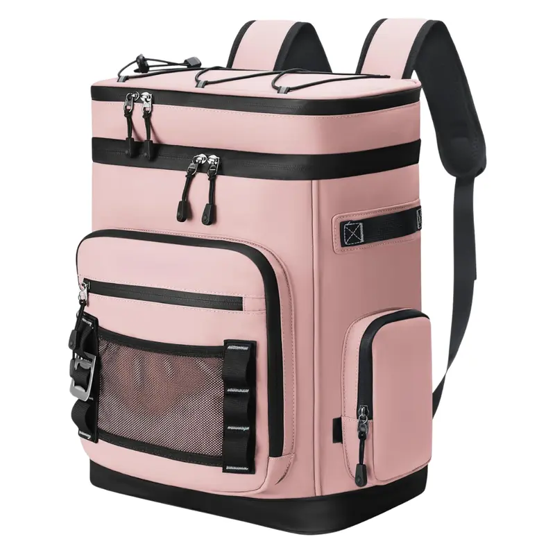 Großer wasserabweisender isolierter Kühler-Rucksack mit 30 l Fassungsvermögen für Outdoor-Aktivitäten