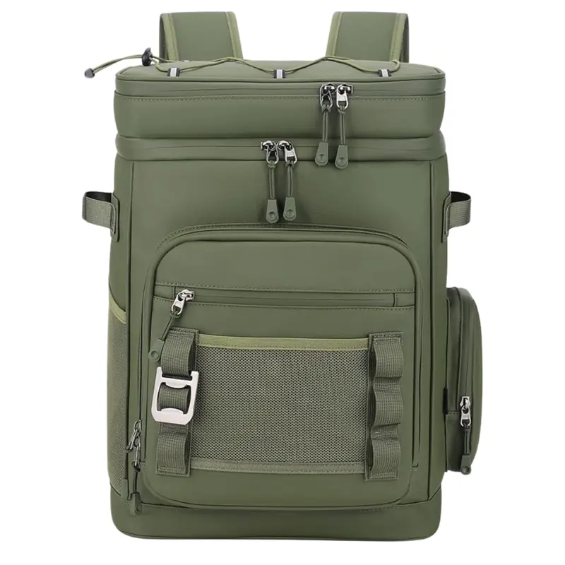 Großer wasserabweisender isolierter Kühler-Rucksack mit 30 l Fassungsvermögen für Outdoor-Aktivitäten