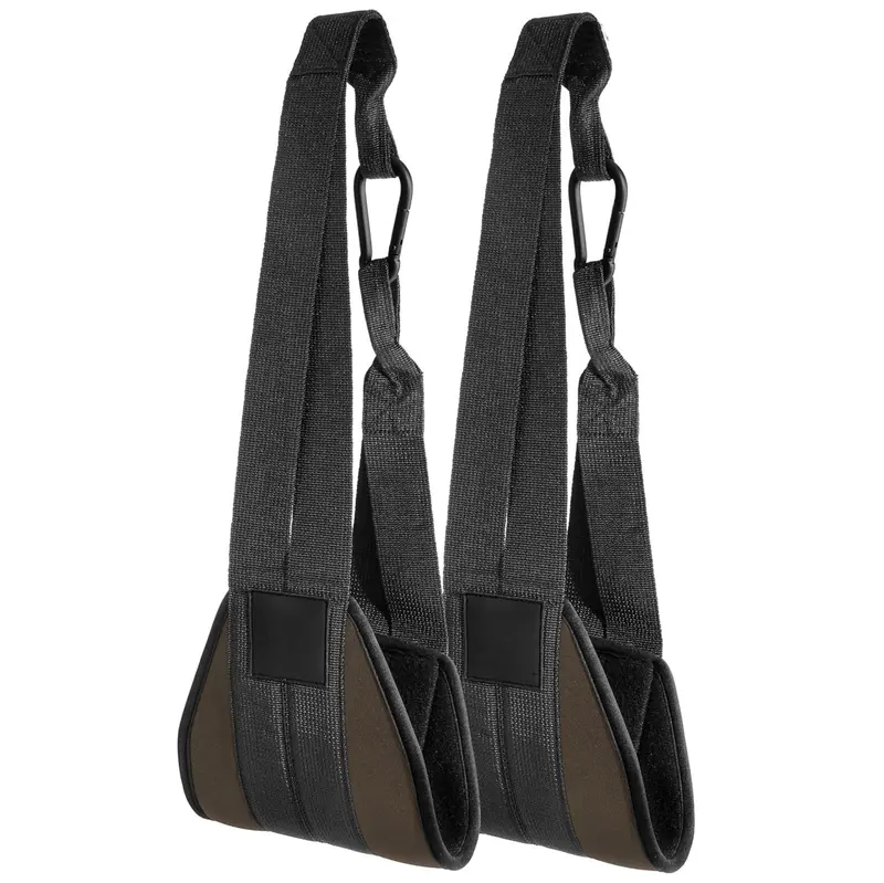 Hängende Bauchgurte mit Neopren-Polsterung für Klimmzugstangen und Fitnessstudios 2
