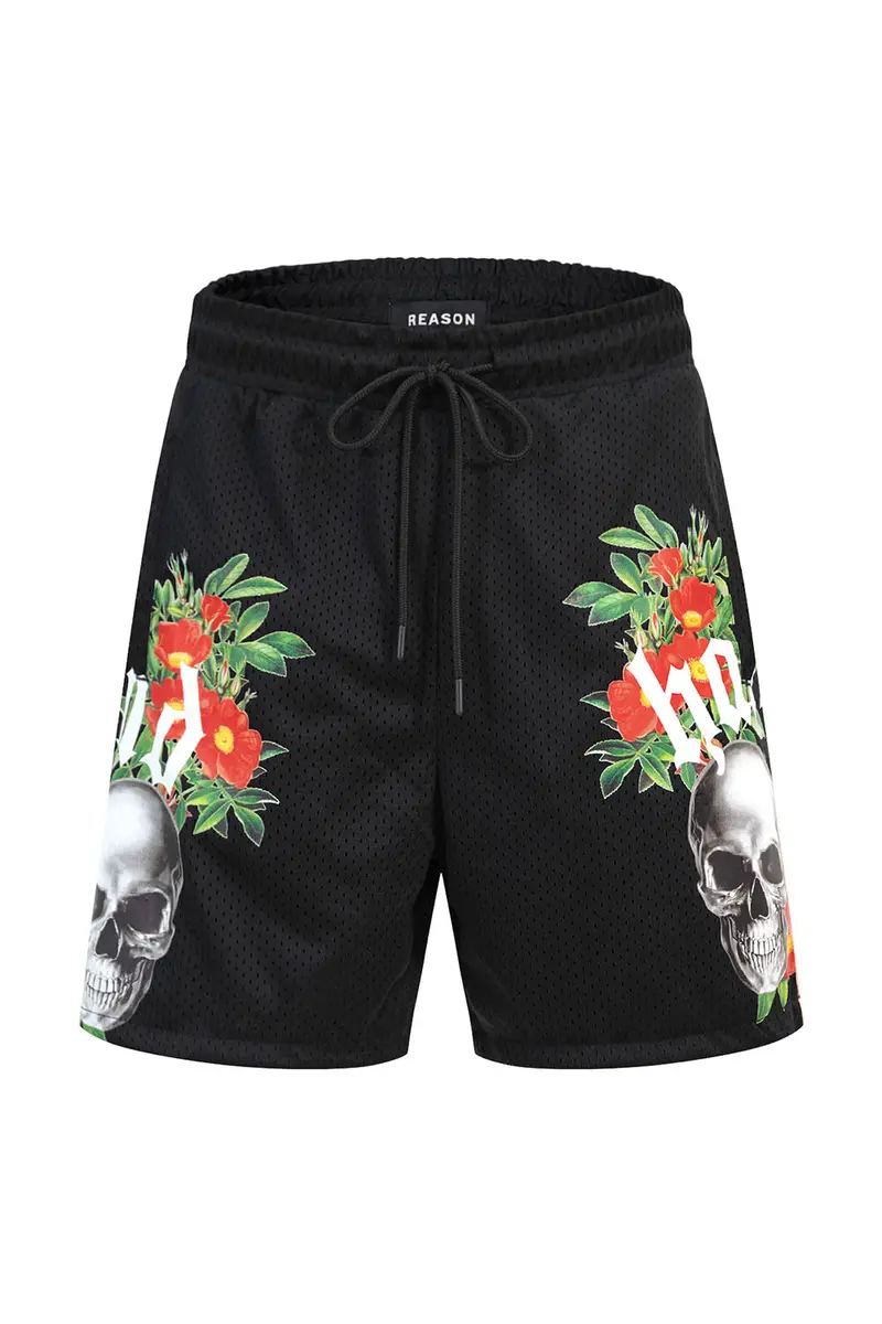 Herren-Trainingshose „Grind Harder“ aus Mesh-Material