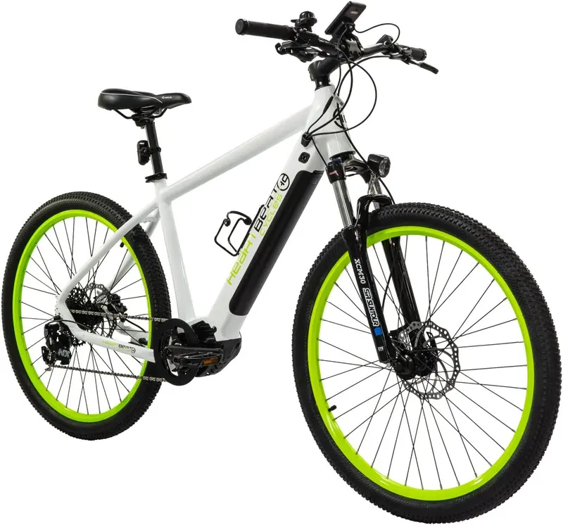 Highphoria Elektrofahrrad für Erwachsene, 250 W / 25 km/h E-Bike mit Akku, leistungsstarkem Motor, Kettenschaltung und hydraulischer Federgabel – Pedelec für Damen und Herren