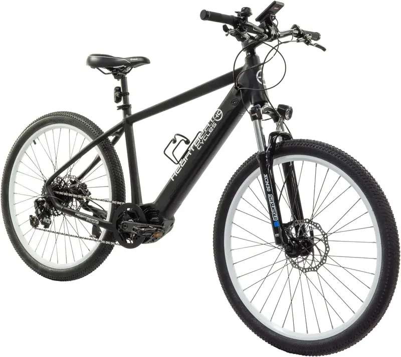 Highphoria Elektrofahrrad für Erwachsene, 250 W / 25 km/h E-Bike mit Akku, leistungsstarkem Motor, Kettenschaltung und hydraulischer Federgabel – Pedelec für Damen und Herren