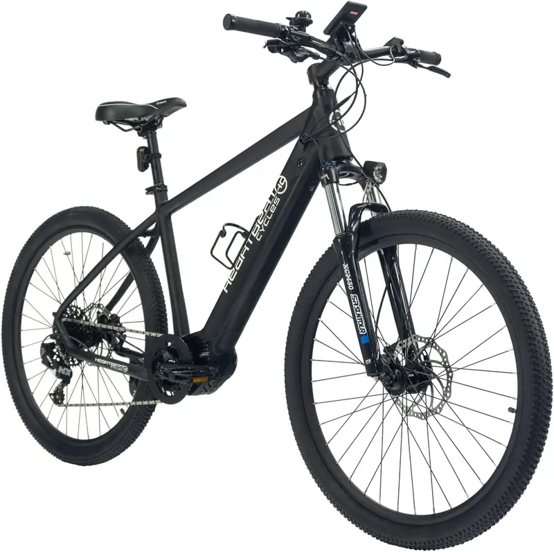 Highphoria Elektrofahrrad für Erwachsene, 250 W / 25 km/h E-Bike mit Akku, leistungsstarkem Motor, Kettenschaltung und hydraulischer Federgabel – Pedelec für Damen und Herren