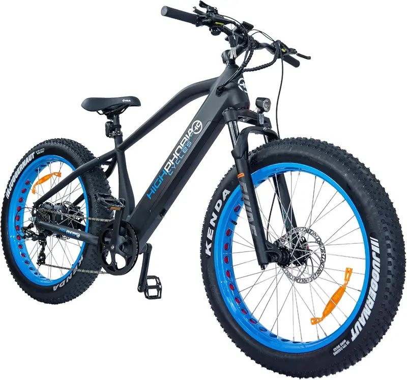 Highphoria Elektrofahrrad für Erwachsene, 250 W / 25 km/h E-Bike mit Akku, leistungsstarkem Motor, Kettenschaltung und hydraulischer Federgabel – Pedelec für Damen und Herren