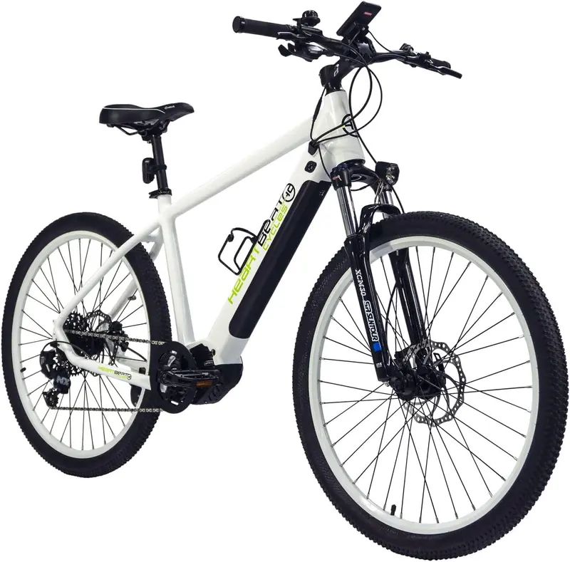 Highphoria Elektrofahrrad für Erwachsene, 250 W / 25 km/h E-Bike mit Akku, leistungsstarkem Motor, Kettenschaltung und hydraulischer Federgabel – Pedelec für Damen und Herren