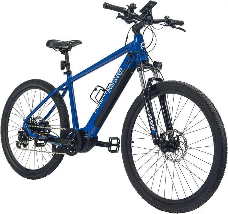 Highphoria Elektrofahrrad für Erwachsene, 250 W / 25 km/h E-Bike mit Akku, leistungsstarkem Motor, Kettenschaltung und hydraulischer Federgabel – Pedelec für Damen und Herren