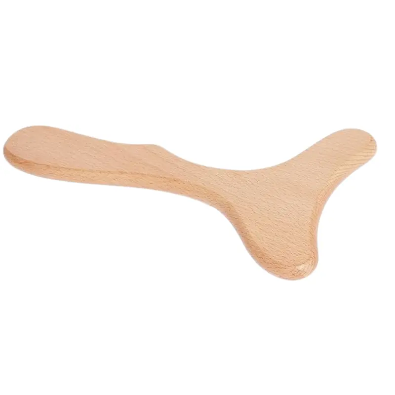 Holz-Massagegerät für manuelle Anwendung am Körper und an den Händen