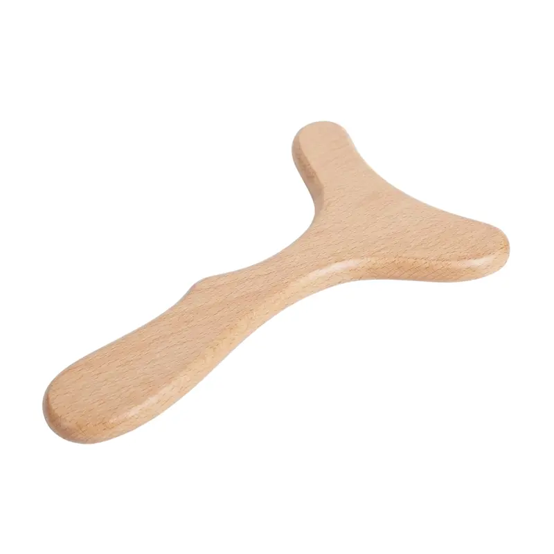 Holz-Massagegerät für manuelle Anwendung am Körper und an den Händen 2