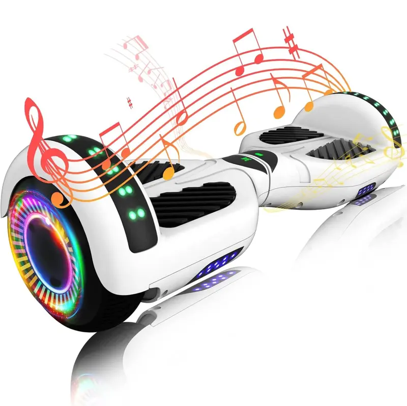 Hoverboard mit zwei 250-W-Motoren, Bluetooth-, App-Steuerung und LED-Beleuchtung 2