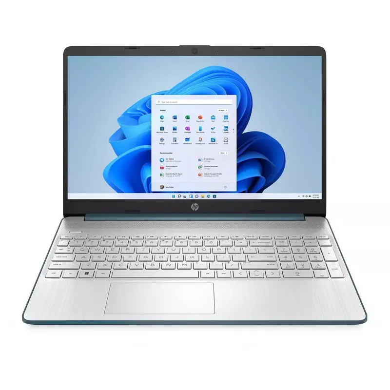 HP 15,6-Zoll-Laptop, AMD Ryzen 3, 8 GB RAM, 256 GB SSD, Windows 11, Blau – Modell 15-ef2025tg