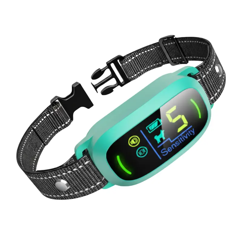 Hundehalsband zur Bellenkontrolle – wiederaufladbar mit Piepton und Vibration, 5 Empfindlichkeitsstufen