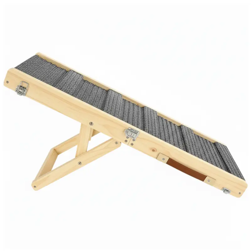 Hundehilfe fürs Sofa mit verstellbaren Höhen und klappbarem Design 2