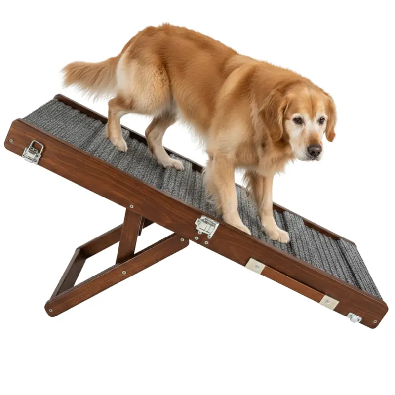 Hundehilfe fürs Sofa mit verstellbaren Höhen und klappbarem Design