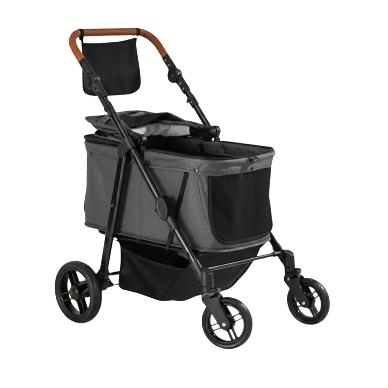 Hundekinderwagen für mittelgroße Hunde bis 30 kg mit All-Terrain-Rädern