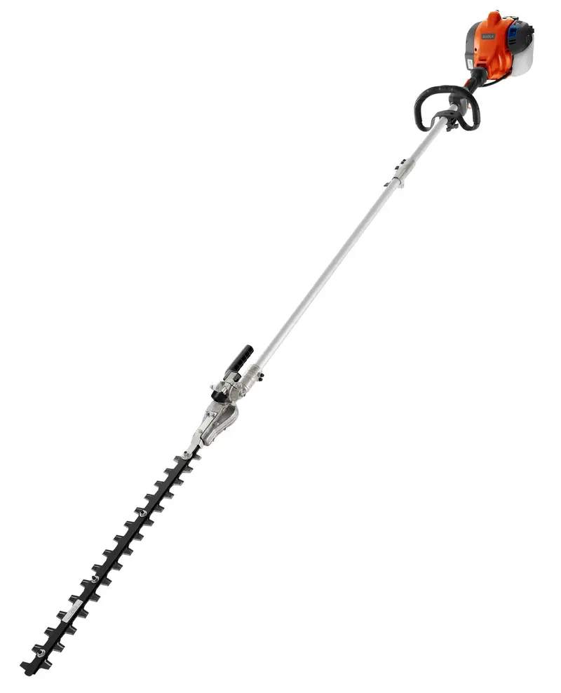 Husqvarna 970545001 330LK, 28-cc, 2-Takt, 20-Zoll-Geradwellen-Gas-Fadenmäher mit Anbaugeräte- und Kantenmähfunktion