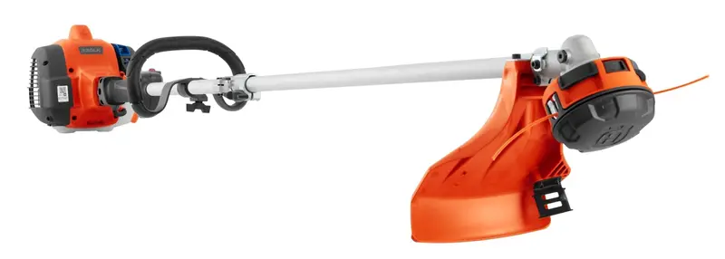 Husqvarna 970545001 330LK, 28-cc, 2-Takt, 20-Zoll-Geradwellen-Gas-Fadenmäher mit Anbaugeräte- und Kantenmähfunktion