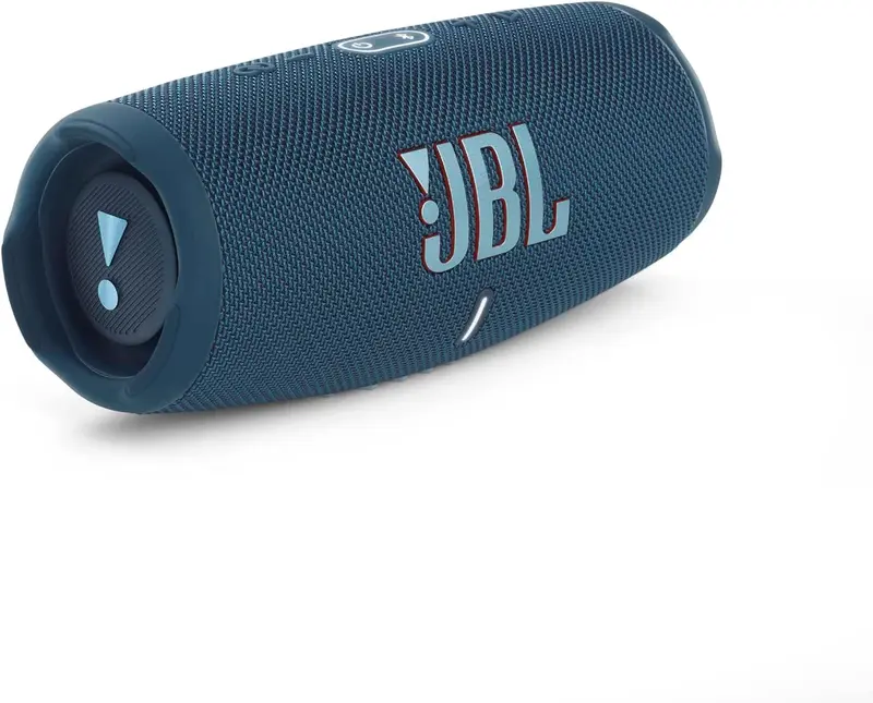 JBL Charge 5 Bluetooth-Lautsprecher in Schwarz – Wasserdichter, tragbarer Boombox-Lautsprecher mit integrierter Powerbank – Eine Akkuladung für bis zu 20 Stunden kabellosen Musikgenuss