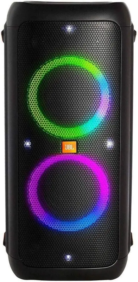 JBL PartyBox 710 – Schwarz – Tragbarer und rollbarer Bluetooth-Party-Lautsprecher mit Lichteffekten – Spritzwassergeschützte mobile Musikbox 2
