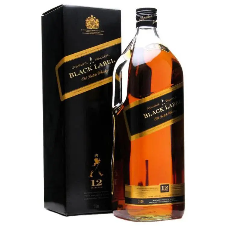 Johnnie Walker Scotch Whisky Black Label 12 Jahre – 1,75 l