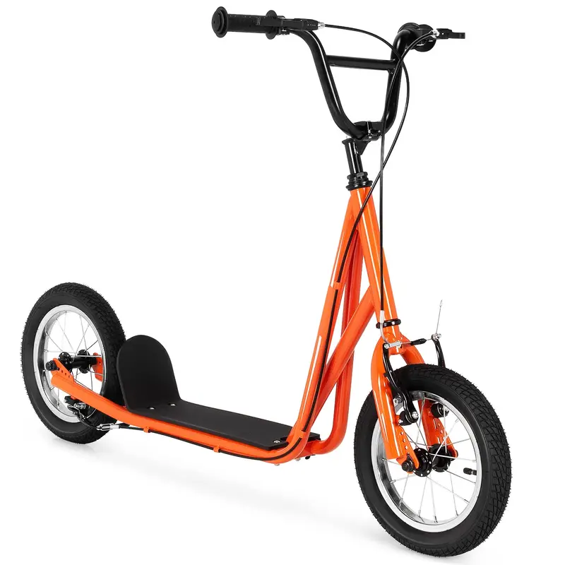 Jugend-Kick-Scooter für Erwachsene mit Rahmen aus Kohlenstoffstahl