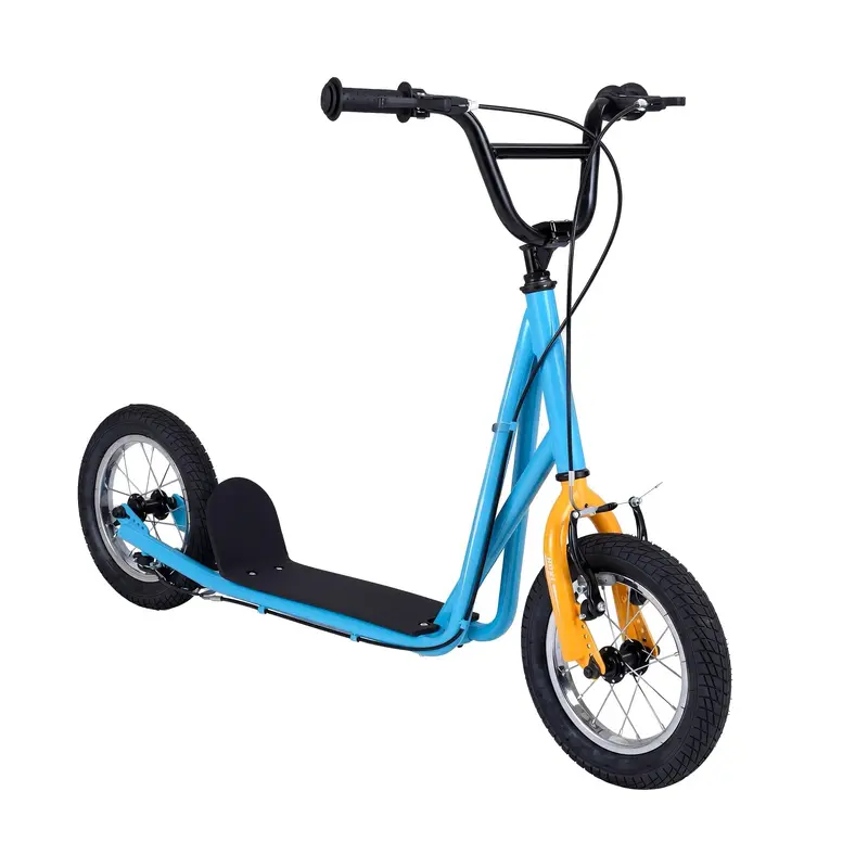 Jugend-Kick-Scooter für Erwachsene mit Rahmen aus Kohlenstoffstahl