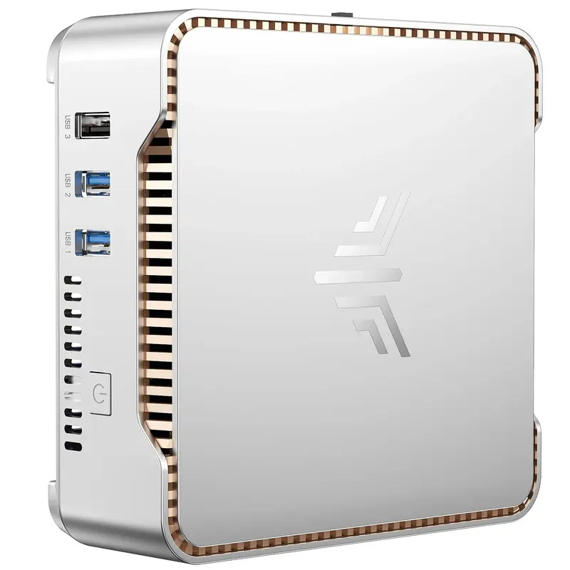 KAMRUI GK3Plus Mini-PC, 16 GB RAM, 512 GB M.2 SSD Mini-Computer