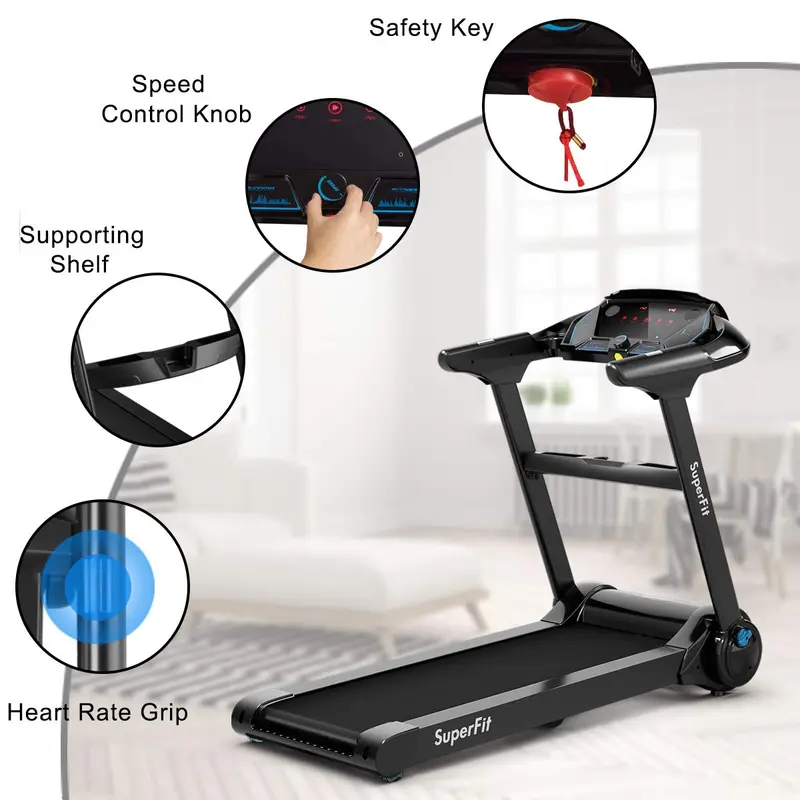 Klappbare Laufmaschine, Superfit elektrische tragbare Laufmaschine