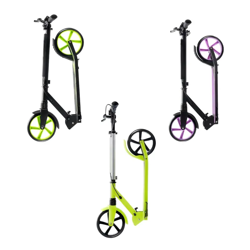 Klappbarer Aluminium-Tretroller für Kinder mit verstellbarem Lenker