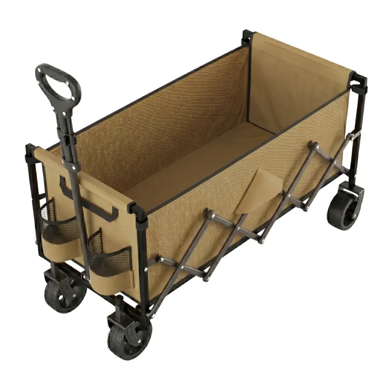 Klappbarer Nutzwagen mit Stahlrahmen und 480-lb-Tragkraft