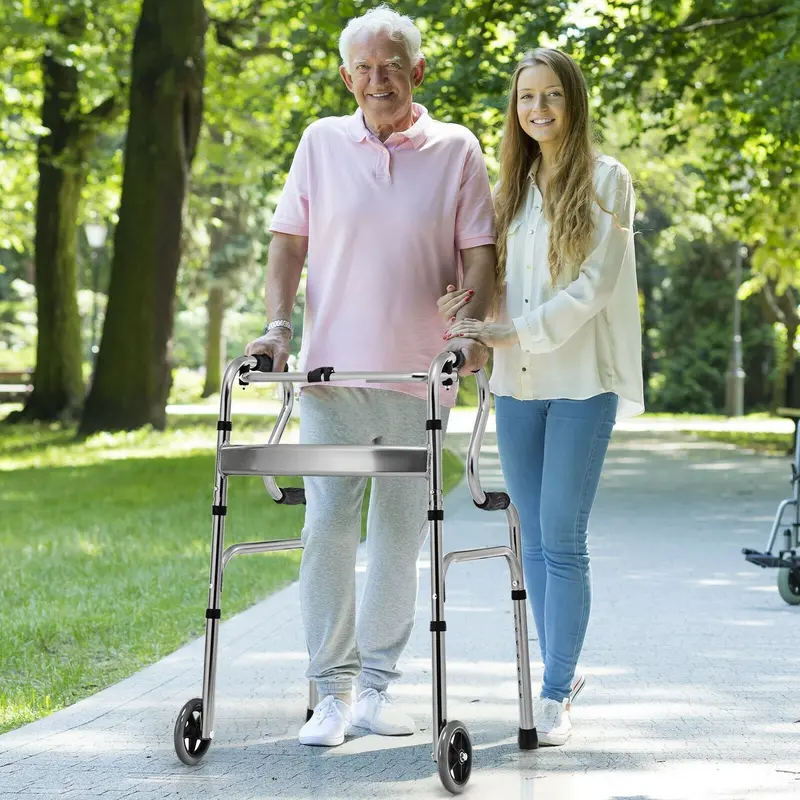 Klappbarer Standard-Gehwagen mit 200 kg Tragkraft 2