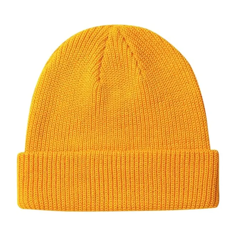 Klassische unisex-Strickmütze für den Winter