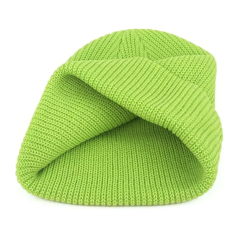 Klassische unisex-Strickmütze für den Winter