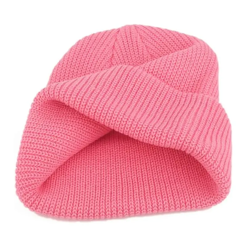 Klassische unisex-Strickmütze für den Winter