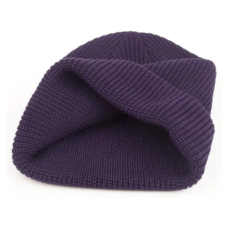 Klassische unisex-Strickmütze für den Winter