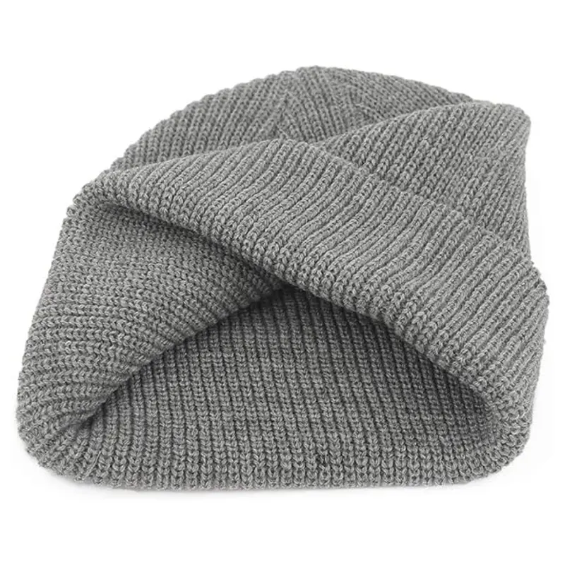Klassische unisex-Strickmütze für den Winter