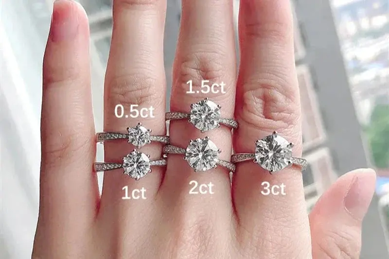 Klassischer Sechs-Krallen-Ring