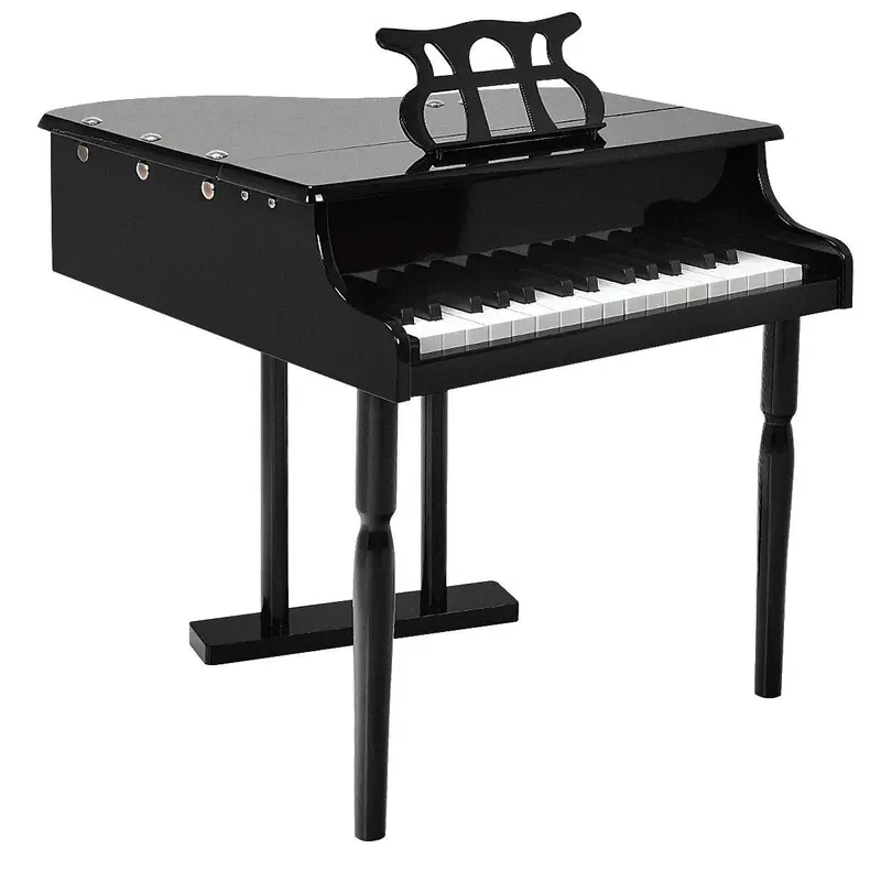 Klassisches Kinderklavier, 30-Tasten-Holz-Klavier im Grand-Piano-Stil