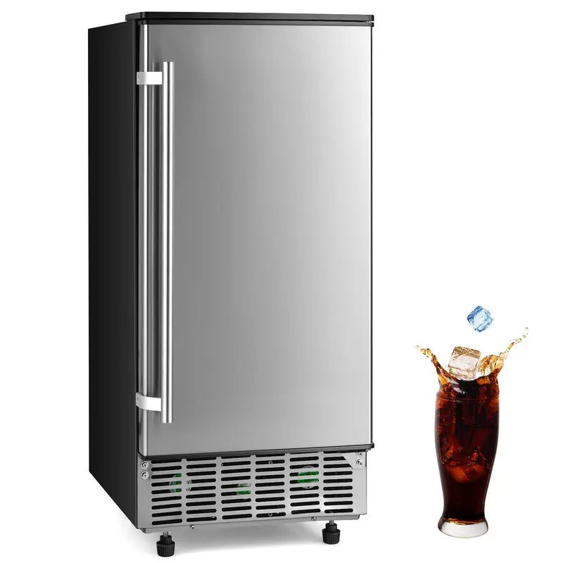 Kommerzielle Eisbereiter-Maschine, 36 kg/24 Std. Eiswürfelmaschine mit 11 kg Speicherkapazität